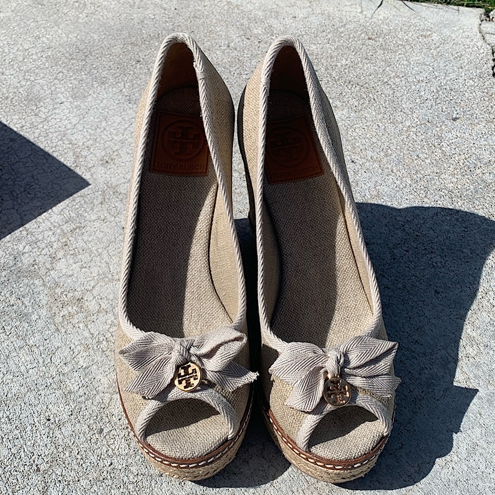 Tory Burch wedge sandals